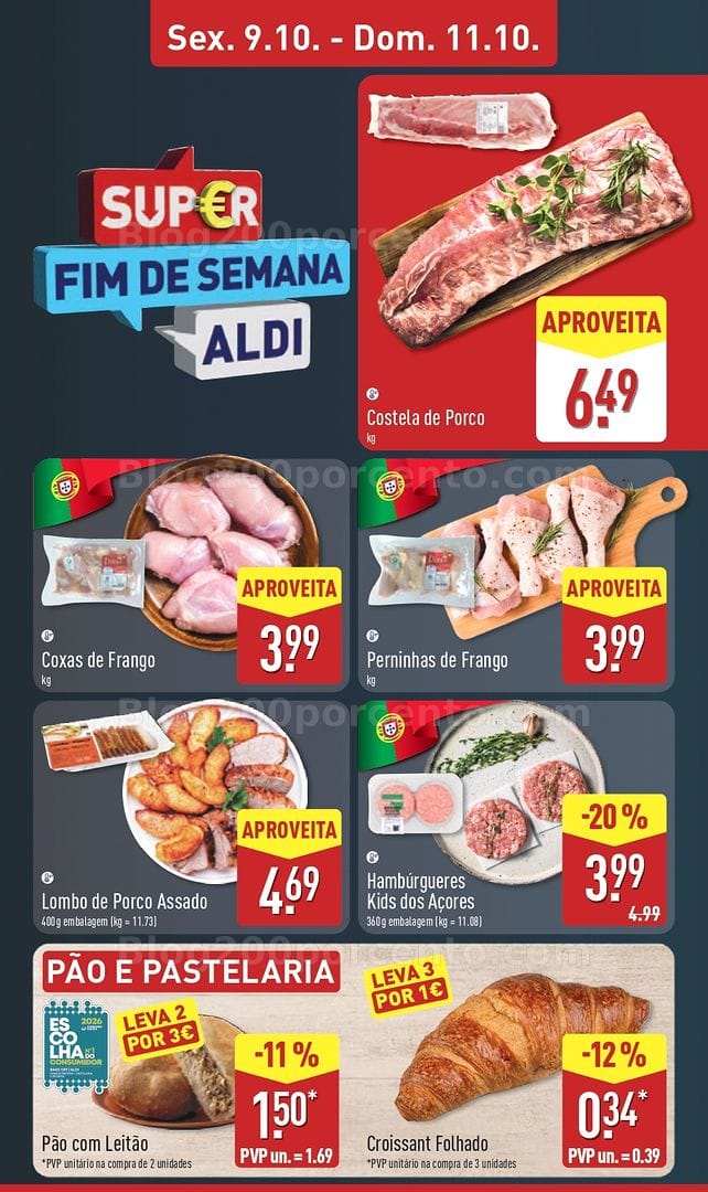 Antevisão Folheto ALDI Promoções de 4 a 10 outubro